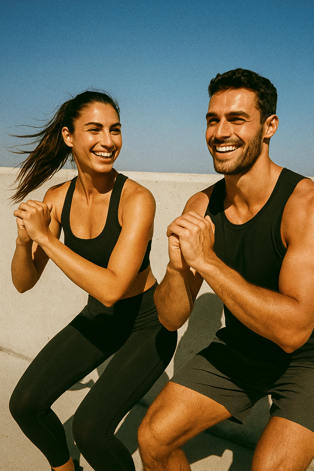 Person hiking in nature